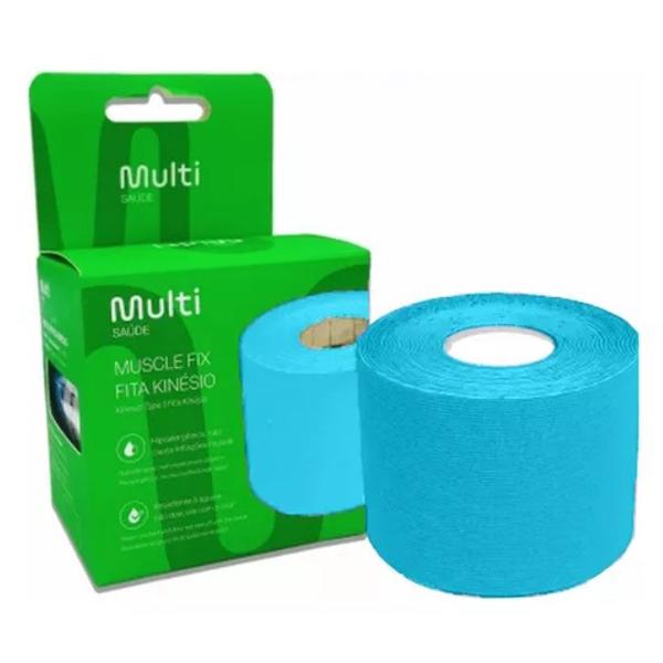 Fita Kinesio Bandagem Funcional Elástica 5cmx5m Multilaser