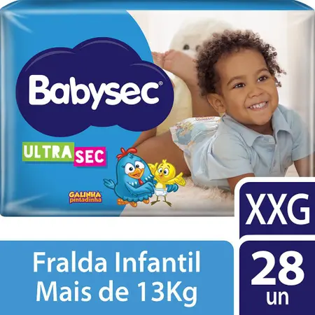 Fralda Babysec Mega XXG 28 Unidades