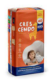 Fralda Crescendo Mega XXG 40UN