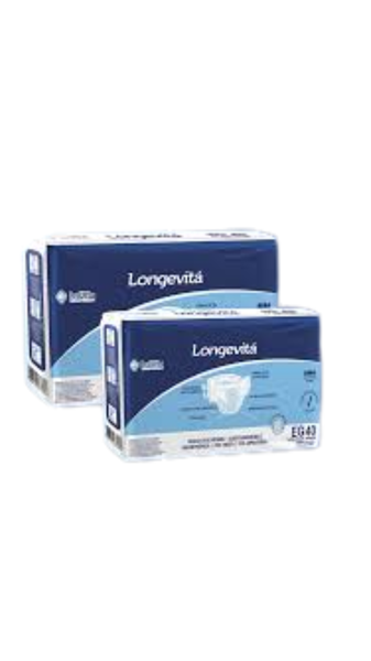 Fralda Geriatrica Longevita G 40 Unidades