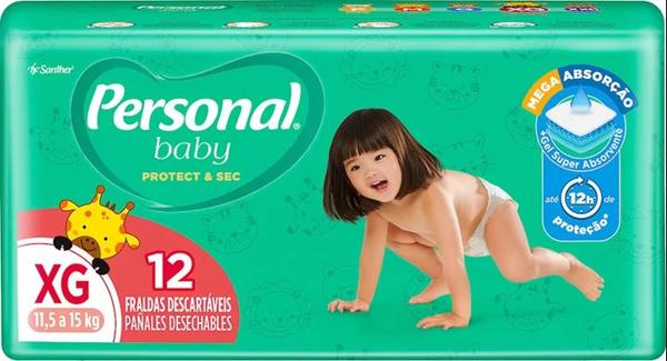 Fralda Personal Jumbinho  XG 12UN
