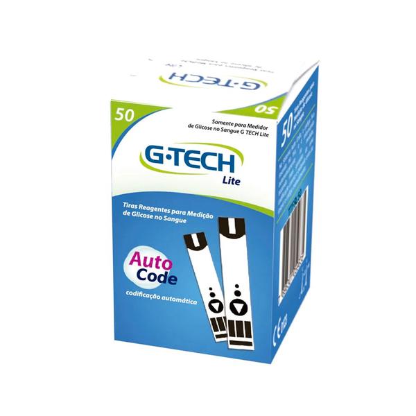 G-Tech Tiras Reagentes Lite 50 Unidades