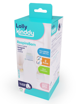 GARRAFA LAVAGEM NASAL LOLLY AD/INF 250ML