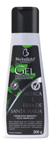 Gel Arnica E Erva De Santa Maria 200g - Bio Instinto
