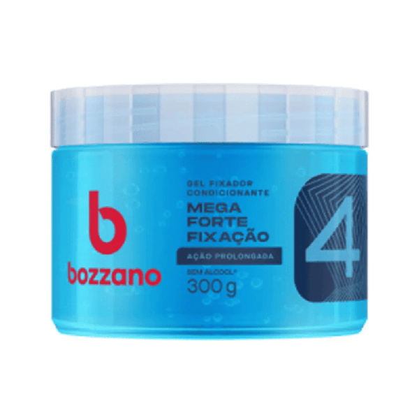 Gel Fixador Condicionante Mega Forte Fixação Bozzano 4 300g