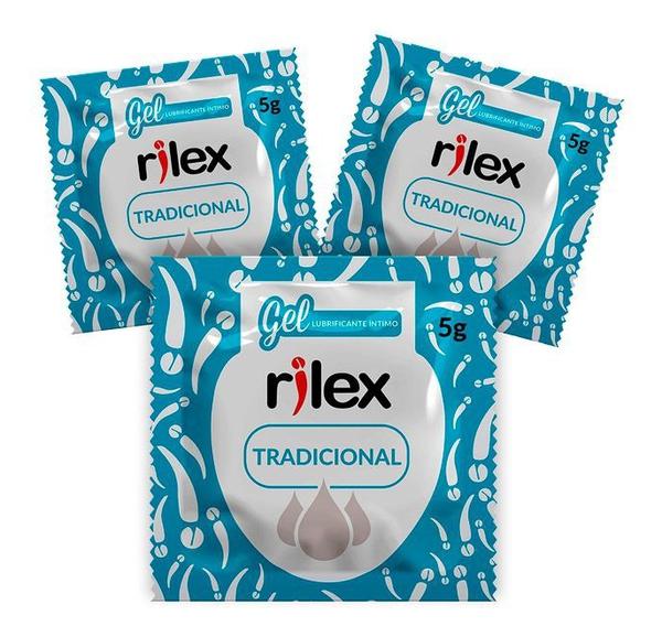 Gel Lubrificante Íntimo Rilex Tradicional 3 Sachês 5g