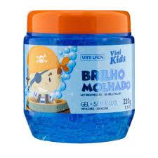 Gel Vini Lady Brilho Molhado S/ álcool Kids 220g