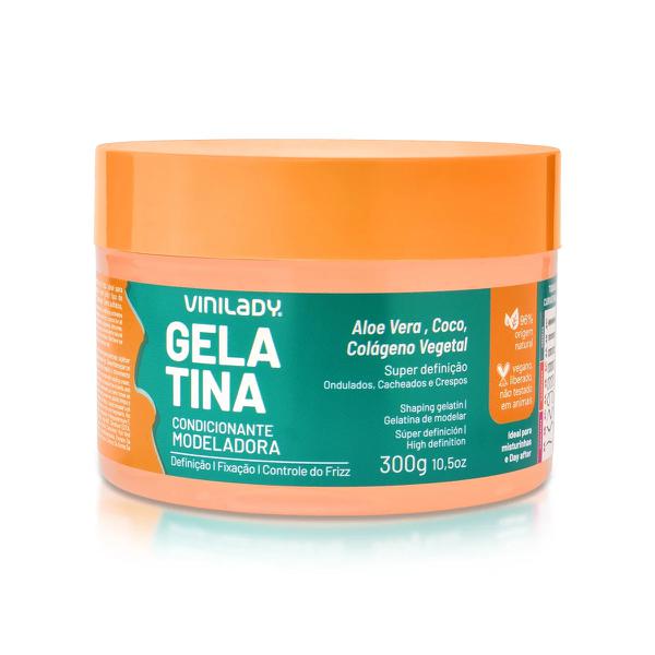 Gelatina Capilar Modeladora de Cachos Vinilady 300g