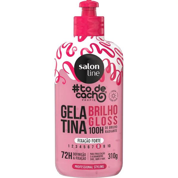Gelatina Salon Line #todecacho 310gr Brilho Gloss