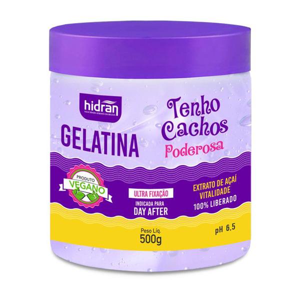Gelatina Tenho Cachos Açaí Hidran 500g
