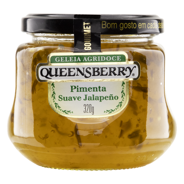 Geleia Queensberry Agridoce de Pimenta Suave Jalapeño 320g