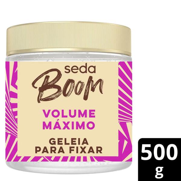 Geleia Seda Boom Volume Máximo 500g