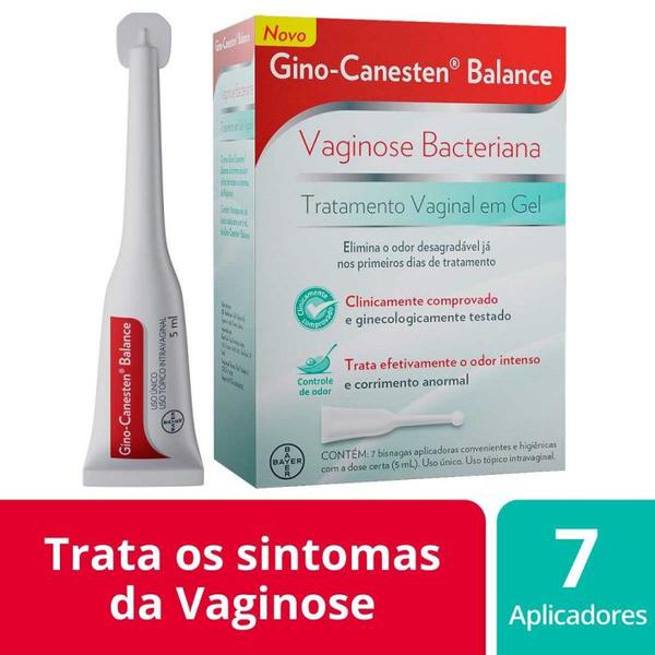 Gino Canesten Balance Gel Vaginal 7 Unidades 5ml