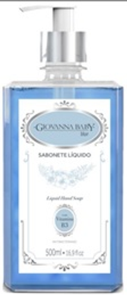 Sabonete Líquido Giovanna Baby Antibacteriano Blue 500ml