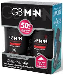 Kit Desodorante Masculino Giovanna Baby Men Roll On Power com 2 Unidades