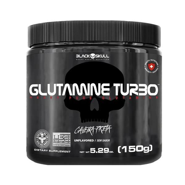 Glutamine Turbo 150 Gr Glutamina Black Skull