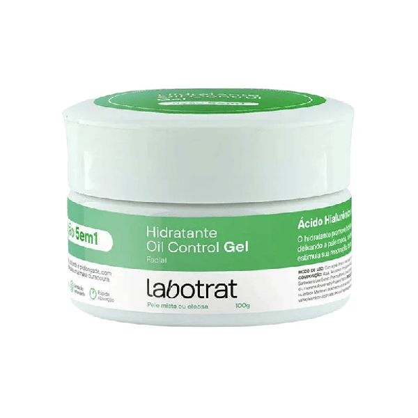 Hidratante Facial Oil Control Gel 5 em1 Labotrat 100g
