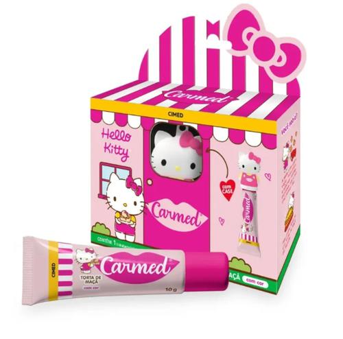 Hidratante Labial Carmed Hello Kitty Torta De Maça 10g