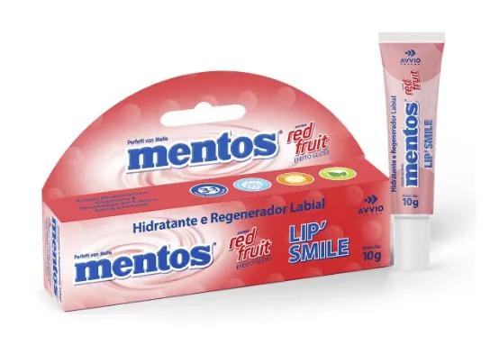 Hidratante Labial Lip Smile Mentos Red Fruit 10g