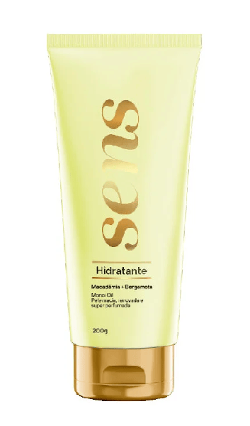 Creme Hidratante Corporal Labotrat Sens Macadamia Bergamota 200g 