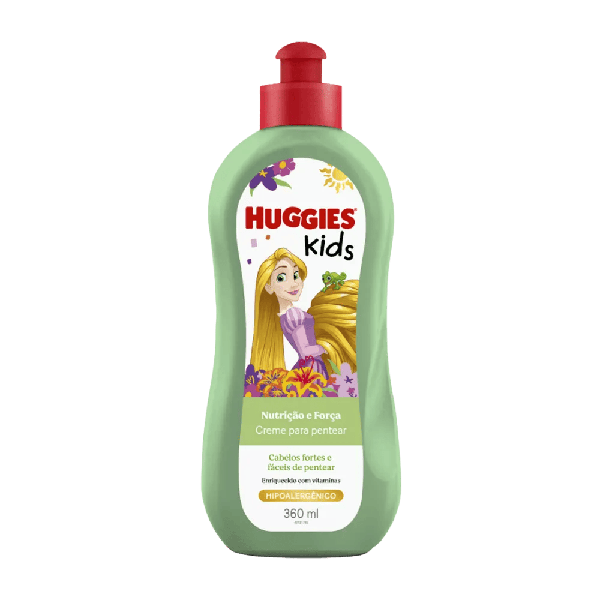 Creme de Pentear Infantil Huggies Kids Nutrição e Força 360ml