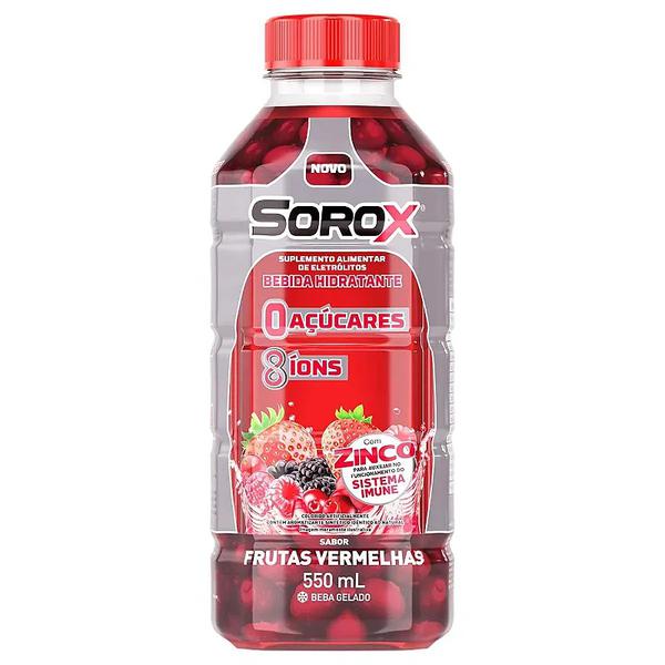 Isotônico Sorox Frutas Vermelhas 550ml