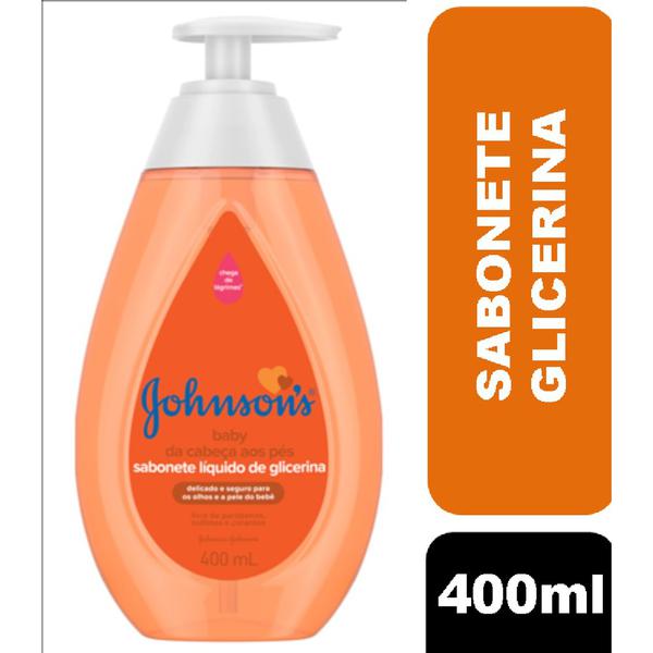 Sabonete Líquido Johnson’s Baby Da Cabeça Aos Pés 400ml
