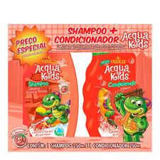 Kit Shampoo + Condicionador Acqua Kids Morango 250ml