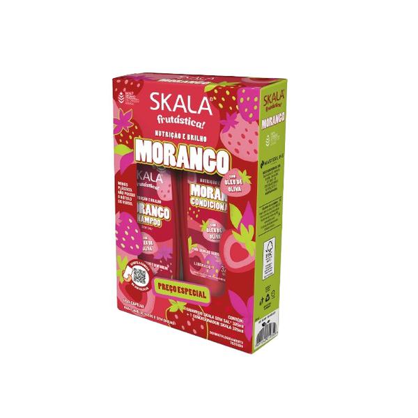 Kit Shampoo + Condicionador Skala 325ml Frutástica Morango