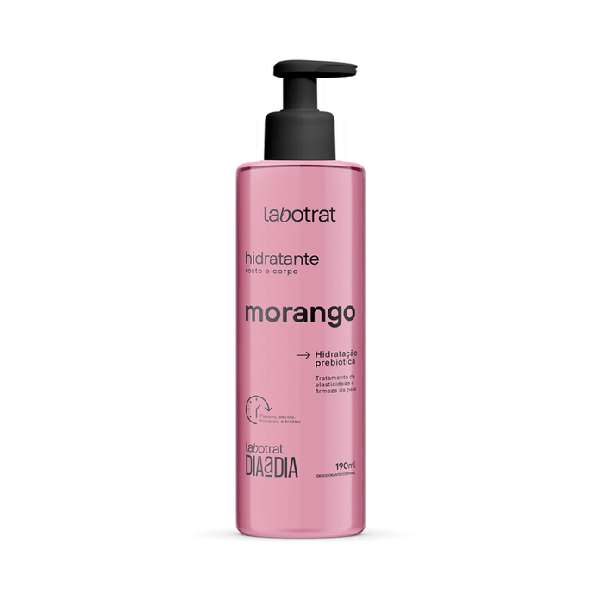 Creme Hidratante Labotrat Dia a Dia Morango 190 ml