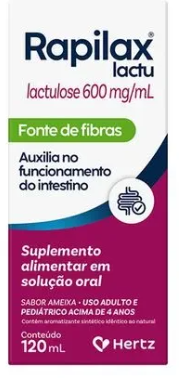 LACTULOSE (RAPILAX LACTU) AMEIXA FR 120ML