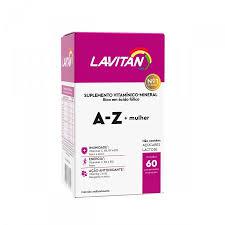 Lavitan A-Z + Mulher 60 Comprimidos Revestidos