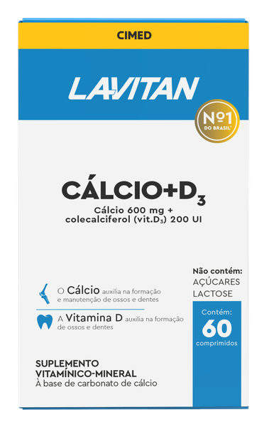 Lavitan Cálcio + D3