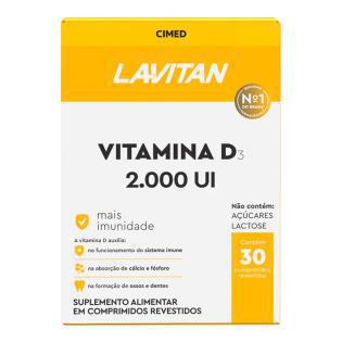 Lavitan Vitamina D 2.000UI 30 Comprimidos