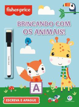 Livro Fischer Price Brincando Com Os Animais