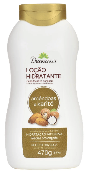 Loção Desodorante Hidratante Denomax - Amendoas e Karite 490g