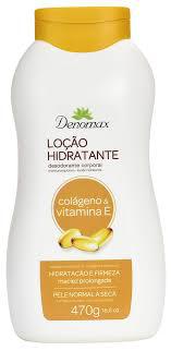 Loção Desodorante Hidratante Denomax - Colageno e Vitamina E 490g