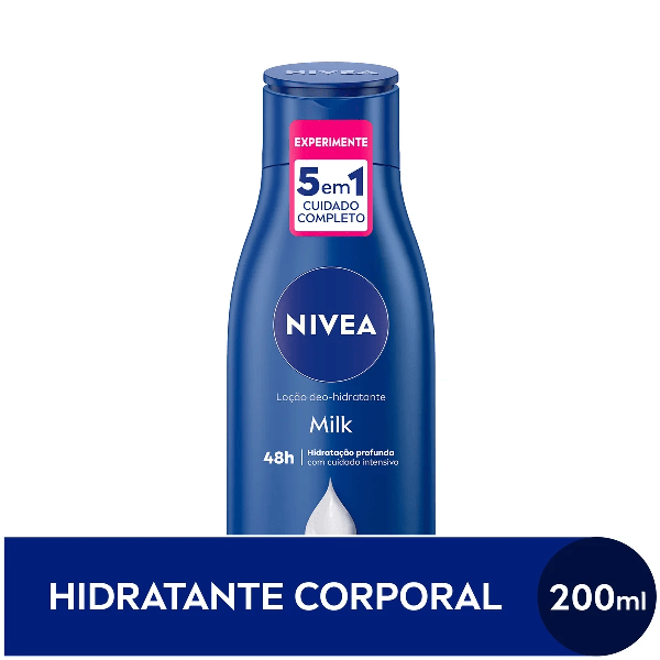 Loção Hidratante Nivea Milk Extra Seca 200ml
