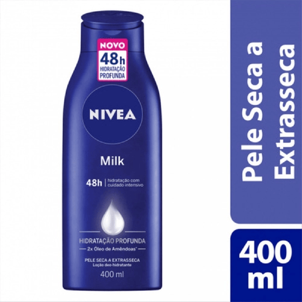 Loção Hidratante Nivea Milk Pele Seca A Extrasseca 400ml