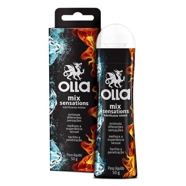 Lubrificante íntimo Olla gel mix sensations 50g