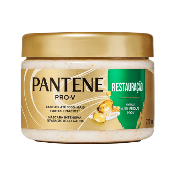 Máscara De Tratamento Pantene Restauração 270ml