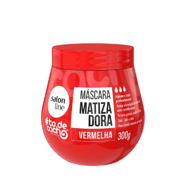 Máscara Matizadora Salon Line #Todecacho Vermelha 300g