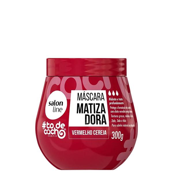 Máscara Matizadora Salon Line Vermelho Cereja 300g