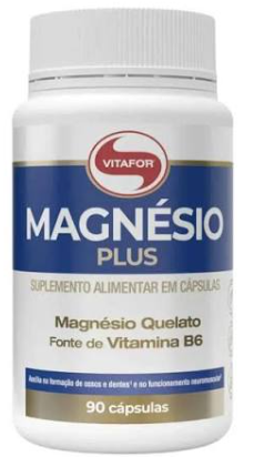 Magnésio Plus com 90 cápsulas (Vitafor)