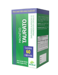 MAGNESIO TAURATO CX 60CAP MEDINAL
