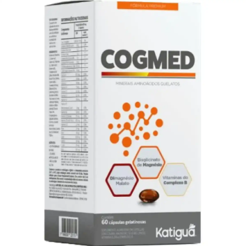 MAGNESIO+VITAMINAS B (COGMED) C/60CAPS KATIGUA
