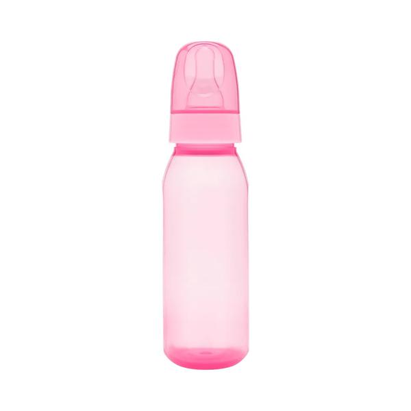 Mamadeira Lolly Tip Saco Rosa  250ml