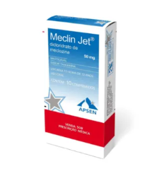 MECLIN JET 50MG CX 10CP