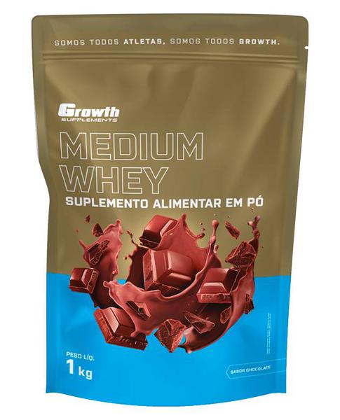 Medium Whey Protein 1kg Growth Supplements