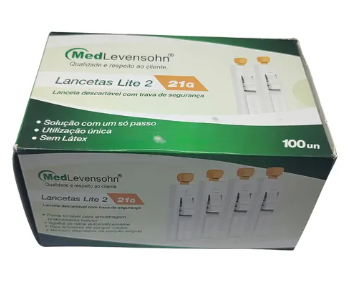MEDLEVENSOHN LANCETAS AUTOMATICAS MINI CX 100UN